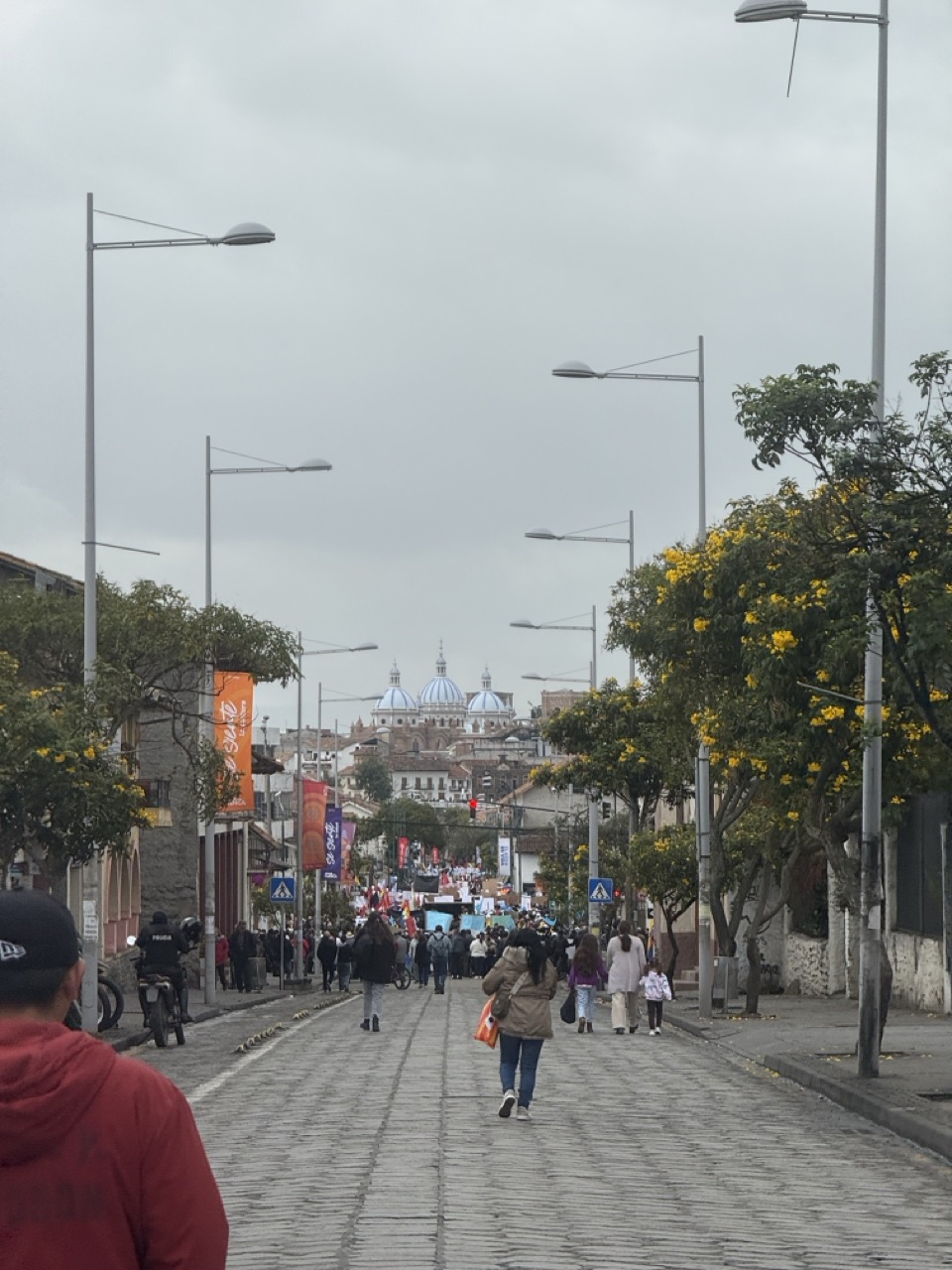 Protest poster in Cuenca